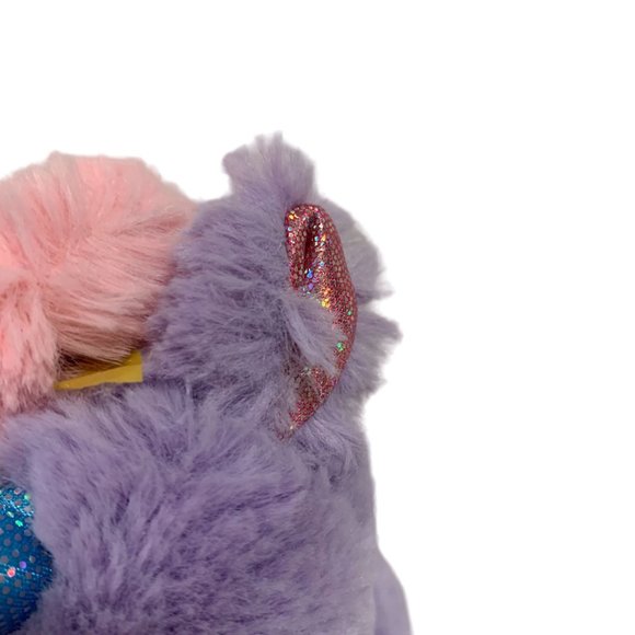 Rare HTF Mary Meyer Marshmallow Purple Unicorn Plush Sample Tag NWT - Picture 6 of 11